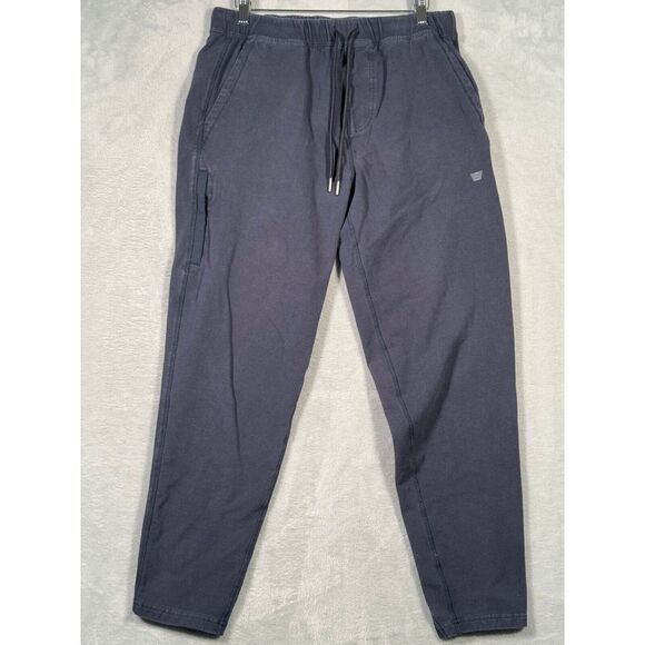 Mack Weldon Pants Mens Medium Blue Sweatpant‎ Jogger Drawstring 5544* - Picture 1 of 9